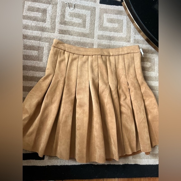 Women's Brown and Tan Skirt - Picture 3 of 7